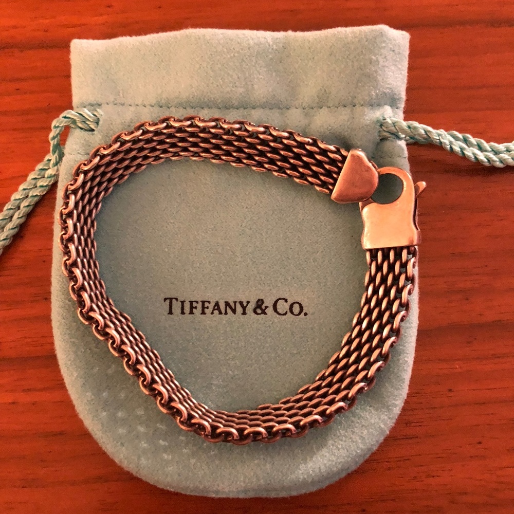 Tiffany & Co Men's Mesh Bracelet | Sterling Silver